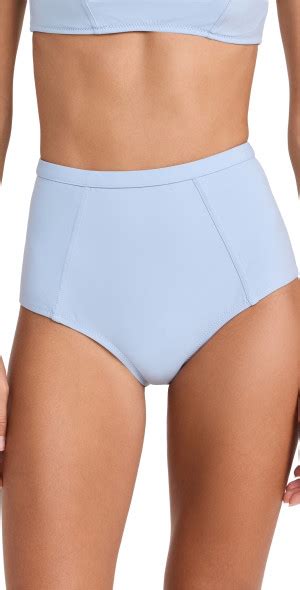 Reformation Azure Bikini Bottom Mineral M