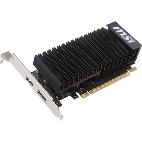 2GB MSI GeForce GT 1030 2GH LP OC Passiv PCIe 3.0 x16 (x4) (Retail ...