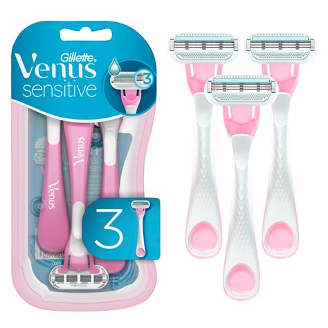 Venus Womens Disposable Razors Sensitive 3ct Gopuff Partnerships