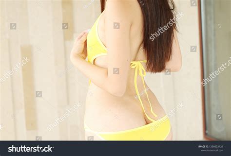 Sexy Asian Girl Pink Bikini Japanese Stock Photo 1336633139 Shutterstock