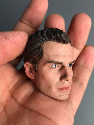 Custom Head Sculpt Superman Henry Cavill For Hot Toys PHICEN Male Figure EBay