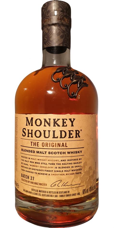 Whisky WHISKY MONKEY SHOULDER BATCH 27 0,7L / 40% | Dobra cena w ALEEKS ...