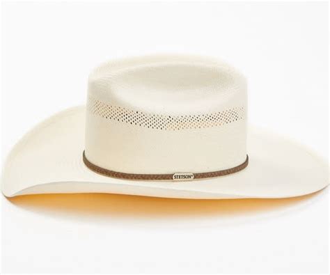 Stetson® Plait 10x Straw Hat Bony Pony