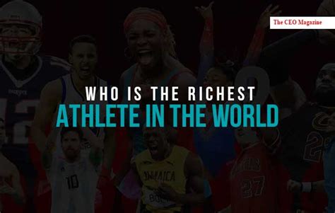 Richest Athlete in the world