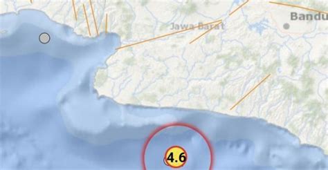 Gempa M4 6 Guncang Sukabumi Getaran Terasa Hingga Sindangbarang