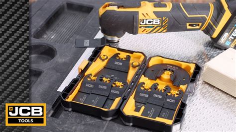 Multi Tool Blade Accessory Kit By Jcb Tools Quality Steel Blades For