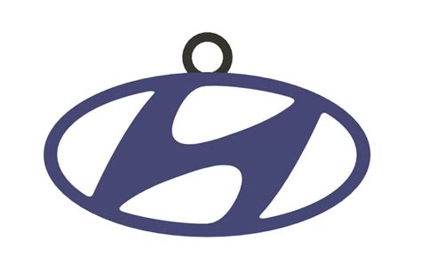 Файл STL Брелок: Hyundai III 🖼️・Идея 3D-печати для скачивания・Cults