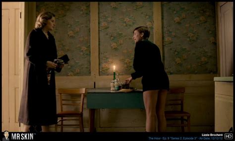 Naked Lizzie Brocheré in The Hour