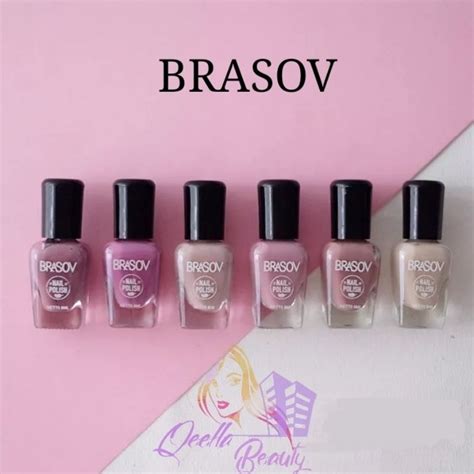 Jual Brasov Nail Polish Nude Ml Kutek Nude Shopee Indonesia