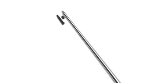 5 030 Kuglen Iris Hook Angled H Shaped Tip Length 122 Mm Round