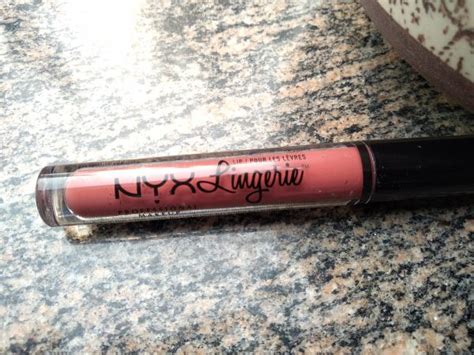 NYX Lip Lingerie Liquid Lipstick Exotic Review Swatches