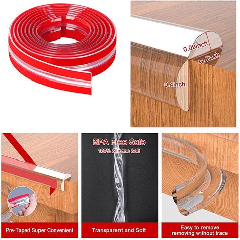 Детская самоклеящаяся противоударная полоса, защита края стола, бампер ...