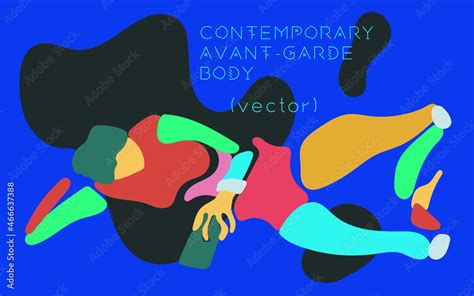 Naked Surreal Body Illustration Avant Garde Female Body Contemporary Figure Minimalist