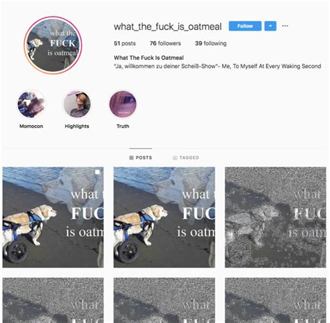 What The Fuck Is Oatmeal Know Your Meme