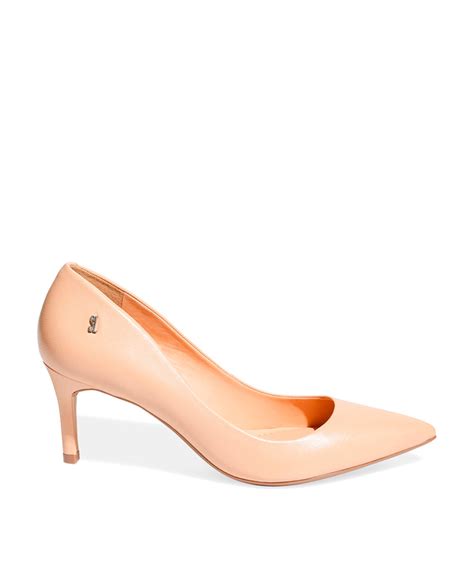 Scarpin Santa Lolla Nude Salto M Dio Fino Urbanna
