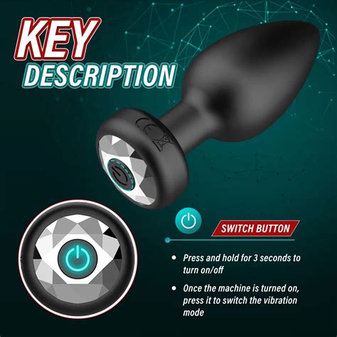 APP Controle Remoto Vibrador Anal Bluetooth Butt Plug Homens Massajador