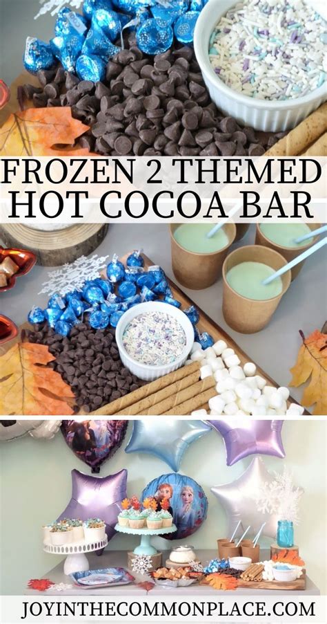 Host A Disney Frozen Party Hot Chocolate Station Artofit