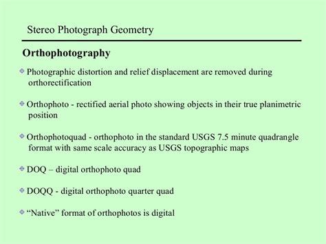 Stereoscopic Vision