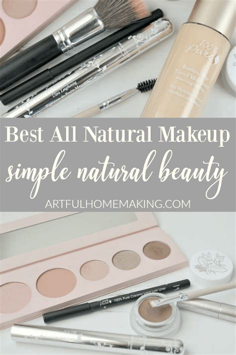 Best Natural Makeup Brands + 100 Percent Pure Review - Artful Homemaking