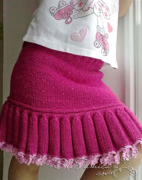 Вязаная юбка "Колокольчики" в интернет-магазине на Ярмарке Мастеров ...