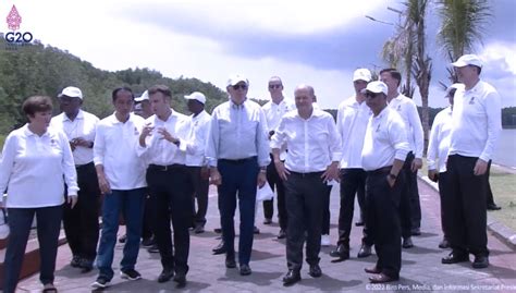 The Leaders Of G20 Plants Mangroves At Tahura Ngurah Rai Bali Times