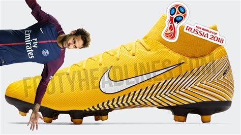 Neymars New World Cup Knock Out Stage Boots Amarillo Leaked Youtube
