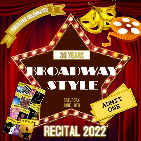 Broadway Dance Recital Themes