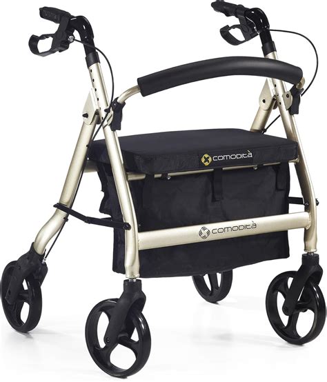 Amazon Comodit Spazio Extra Wide Heavy Duty Rollator Walker With