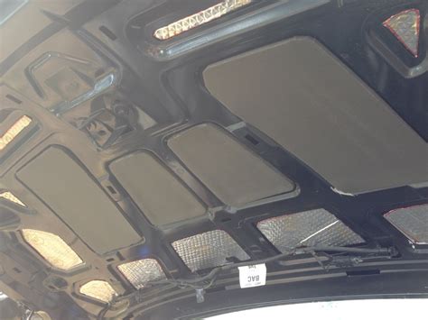 Шумка капота, этап 2 — Ford Focus Hatchback II, 1,4 л, 2007 года ...