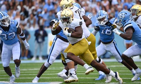 Progress Made By Notre Dame In Win At North Carolina