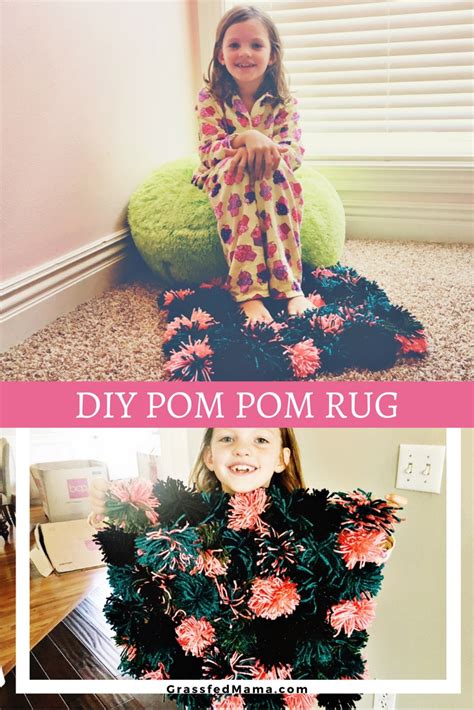 Diy Pom Pom Rug Grassfed Mama