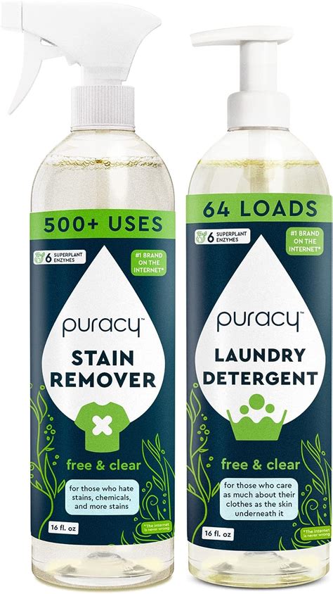 Puracy Stain Remover For Clothes And Liquid Laundry