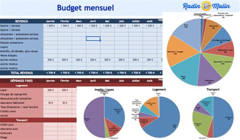 Mon Tableau Excel Gratuit T L Charger Pour Votre Budget Familial