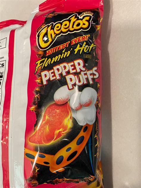 Tales Of The Flowers Cheetos Flamin Hot Pepper Puffs Taste Test Comparison
