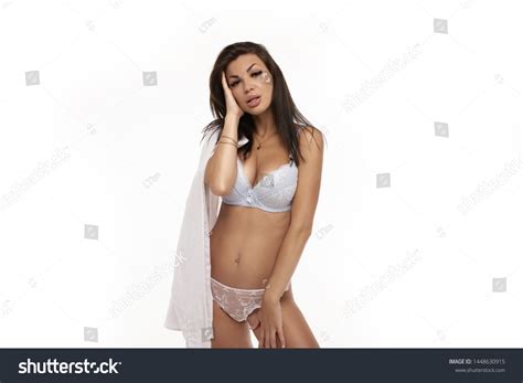 Beautiful Sexy Woman Wearing Lingerie On Stock Photo Shutterstock