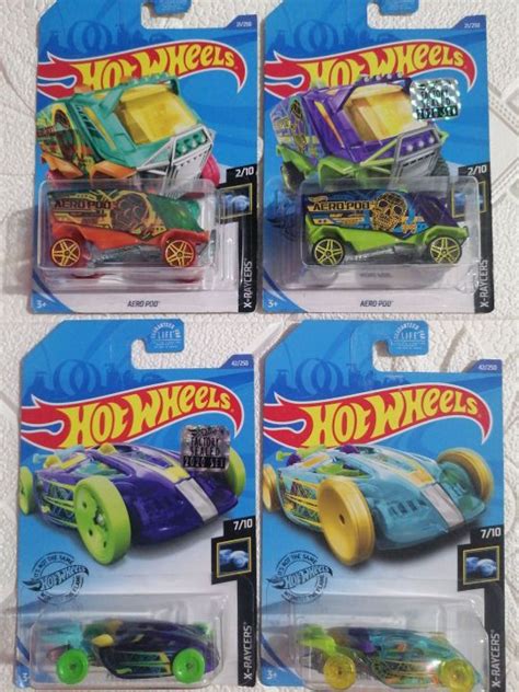 Hot Wheels X Raycers Aero Pod Carbide Crescendo Beat All Salt Shaker Hover Out Gazella