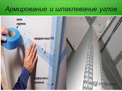 Армированная лента для гипсокартона: что это такое, цели применения ...
