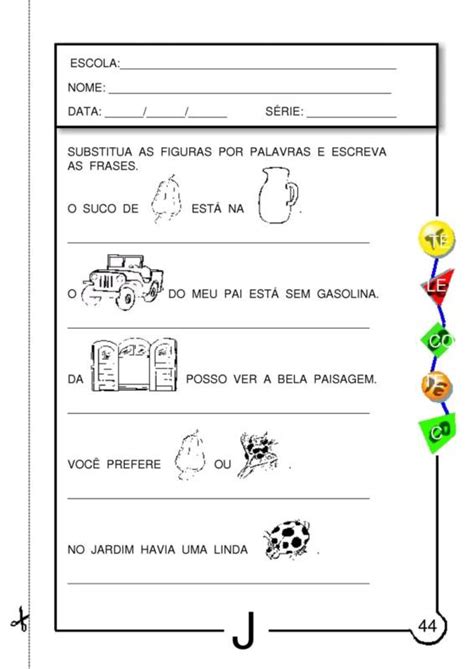 Frase Com A Letra J