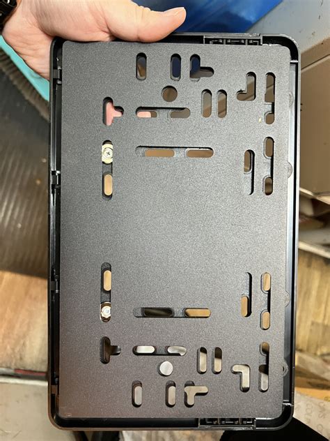 Задний магнитный номер — Toyota Mark II (100), 2 л, 1999 года ...