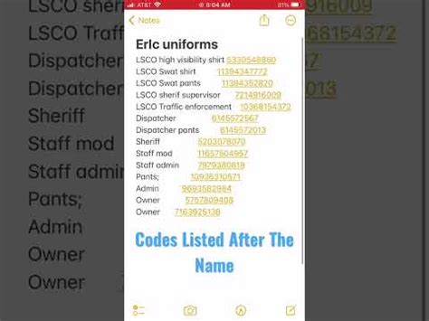 ER LC Uniform Codes STAFF UNIFORM IDS TOO Youtubeshorts Shorts