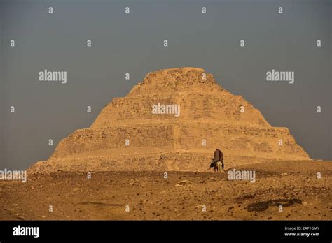 Step Pyramid at Saqqara, Egypt Stock Photo - Alamy