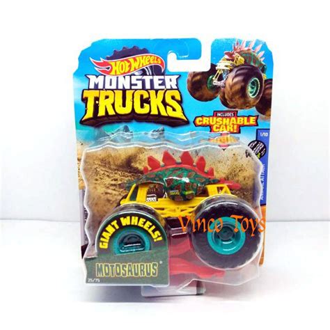 Jual Hot Wheels Monster Truck Shark Wrek Mega Wrex Loco Punk Bad Scoop Hotweiler Demo Derby