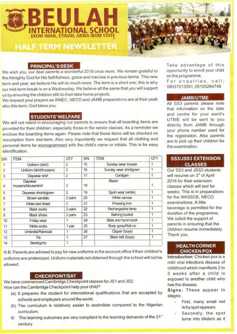 Extra Curricular Beulahintl