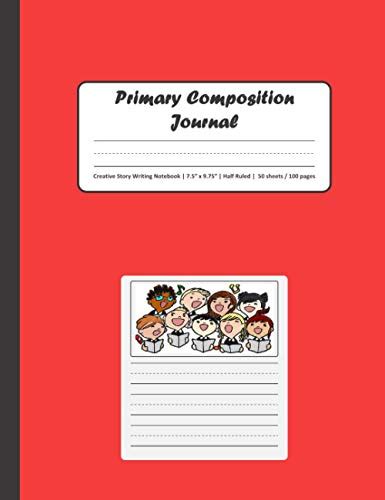 Primary Composition Journal Creative Story Writing 12 Line Ruled