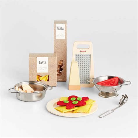 Janod Wooden Pasta Kids Play Set + Reviews | Crate & Kids