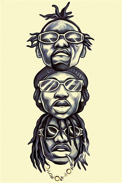 Migos Art Poster My Hot Posters