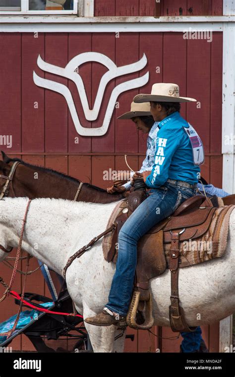 Rodeo at parker ranch hi-res stock photography and images - Alamy