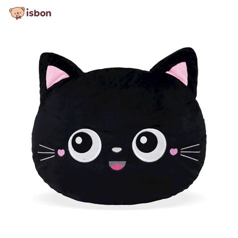 Istana Boneka Balmut Bantal Selimut Kucing Hitam Mono