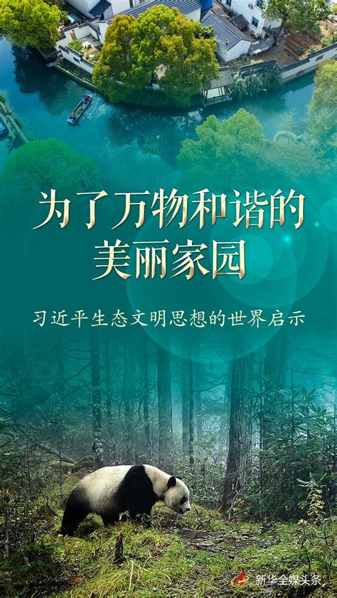 为了万物和谐的美丽家园——习近平生态文明思想的世界启示 新华网