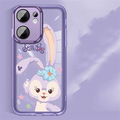 Infinix Smart 9 Hot 50i X6532 นารก Stellalou ปองกนกลองโปรงใส Candy การตนเคสโทรศพทฝา